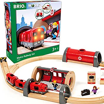 【中古】(非常に良い)BRIO ( ブリオ ) WORLD メトロレールウェイセット [全20ピース] 対象年齢 3歳~ ( 電車 おもちゃ 木製 レール ) 33513【メーカー名】ブリオ(BRIO)【メーカー型番】【ブランド名】BRIO【商品説明】BRIO ( ブリオ ) WORLD メトロレールウェイセット [全20ピース] 対象年齢 3歳~ ( 電車 おもちゃ 木製 レール ) 33513当店では初期不良に限り、商品到着から7日間は返品を 受付けております。お問い合わせ・メールにて不具合詳細をご連絡ください。【重要】商品によって返品先倉庫が異なります。返送先ご連絡まで必ずお待ちください。連絡を待たず会社住所等へ送られた場合は返送費用ご負担となります。予めご了承ください。他モールとの併売品の為、完売の際はキャンセルご連絡させて頂きます。中古品の商品タイトルに「限定」「初回」「保証」「DLコード」などの表記がありましても、特典・付属品・帯・保証等は付いておりません。電子辞書、コンパクトオーディオプレーヤー等のイヤホンは写真にありましても衛生上、基本お付けしておりません。品名に【import】【輸入】【北米】【海外】等の国内商品でないと把握できる表記商品について国内のDVDプレイヤー、ゲーム機で稼働しない場合がございます。予めご了承の上、購入ください。掲載と付属品が異なる場合は確認のご連絡をさせていただきます。ご注文からお届けまで1、ご注文⇒ご注文は24時間受け付けております。2、注文確認⇒ご注文後、当店から注文確認メールを送信します。3、お届けまで3〜10営業日程度とお考えください。4、入金確認⇒前払い決済をご選択の場合、ご入金確認後、配送手配を致します。5、出荷⇒配送準備が整い次第、出荷致します。配送業者、追跡番号等の詳細をメール送信致します。6、到着⇒出荷後、1〜3日後に商品が到着します。　※離島、北海道、九州、沖縄は遅れる場合がございます。予めご了承下さい。お電話でのお問合せは少人数で運営の為受け付けておりませんので、お問い合わせ・メールにてお願い致します。営業時間　月〜金　11:00〜17:00★お客様都合によるご注文後のキャンセル・返品はお受けしておりませんのでご了承ください。