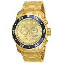 【中古】[インビクタ]Invicta 腕時計 80068 Pro Diver Chronograph Gold-Tone Steel メンズ [並行輸入品]【メーカー名】Invicta【メーカー型番】【ブランド名】Invicta(インビクタ)【商品説明】[インビクタ]Invicta 腕時計 80068 Pro Diver Chronograph Gold-Tone Steel メンズ [並行輸入品]当店では初期不良に限り、商品到着から7日間は返品を 受付けております。他モールとの併売品の為、完売の際はご連絡致しますのでご了承ください。中古品の商品タイトルに「限定」「初回」「保証」などの表記がありましても、特典・付属品・保証等は付いておりません。品名に【import】【輸入】【北米】【海外】等の国内商品でないと把握できる表記商品について国内のDVDプレイヤー、ゲーム機で稼働しない場合がございます。予めご了承の上、購入ください。掲載と付属品が異なる場合は確認のご連絡をさせていただきます。ご注文からお届けまで1、ご注文⇒ご注文は24時間受け付けております。2、注文確認⇒ご注文後、当店から注文確認メールを送信します。3、お届けまで3〜10営業日程度とお考えください。4、入金確認⇒前払い決済をご選択の場合、ご入金確認後、配送手配を致します。5、出荷⇒配送準備が整い次第、出荷致します。配送業者、追跡番号等の詳細をメール送信致します。6、到着⇒出荷後、1〜3日後に商品が到着します。　※離島、北海道、九州、沖縄は遅れる場合がございます。予めご了承下さい。お電話でのお問合せは少人数で運営の為受け付けておりませんので、メールにてお問合せお願い致します。営業時間　月〜金　11:00〜17:00お客様都合によるご注文後のキャンセル・返品はお受けしておりませんのでご了承ください。