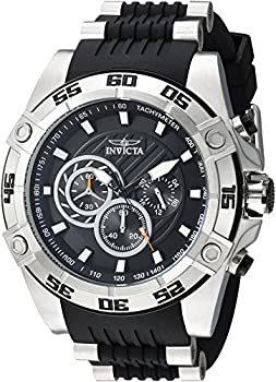 yÁzInvicta Men's 25505 Speedway Quartz Multifunction Black Dial Watch