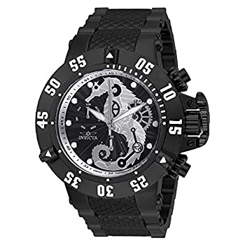 【中古】[インビクタ] 腕時計 Subaqua50mmステンレススチールブラックブラック+シルバーダイヤルZ60クォーツ 26232 メンズ 正規輸入品 ブラック