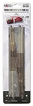 【中古】(未使用・未開封品)KATO Nゲージ 複線片渡りポイント4番 左 20-230 鉄道模型用品