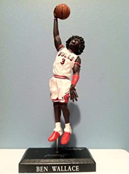 【中古】(非常に良い)McFarlane Toys NBA Sports Picks Series 12 Action Figure Ben Wallace 2 (Chicago Bulls) Red Jersey