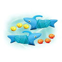 【中古】Melissa&Doug メリッサ&ダグ スパークシャーク お魚ハント (MD6664)