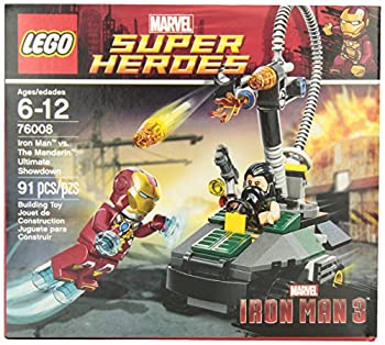 【中古】(非常に良い)LEGO 76008 Marvel Super Heroes Iron Man vs. The Mandarin Ultimate Showdown レゴ スーパーヒーローズ 並行輸入品