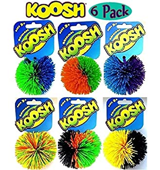 【中古】(未使用 未開封品)Koosh Balls Multi-Color Gift Set Bundle - 6 Pack by Basic Fun 並行輸入品