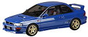 【中古】(非常に良い)Hobby JAPAN 1/18 スバル インプレッサ WRX type R STi Ver.1997 (GC8) ソニックブルーマイカ 完成品