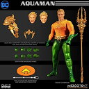 【中古】(未使用・未開封品)Mezco DCコミックス The One:12 コレクティブ アクアマン アクションフィギュア スタンダード