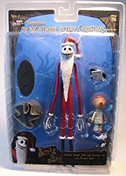 【中古】NECA Tim Burtons The Nightmare Before Christmas Series 2 Action Figure Santa Jack