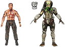 【中古】NECA PREDATORオランダVS JUNGLE PREDATOR:最後の戦い7in アクションフィギュア2パック NECA PREDATOR DUTCH VS JUNGLE PREDATOR: THE FINAL BA(3)