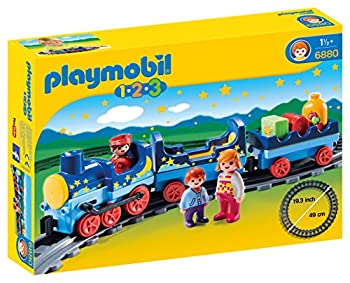 yÁz(ɗǂ)Playmobil 1.2.3 Train with tracks