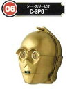 【中古】(非常に良い)STARWARS スター・ウォーズ リアルマスク マグネットコレクション C-3PO 単品