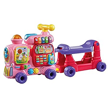 【中古】(非常に良い)Vtech sit-to-stand究極Alphabet Train ピンク