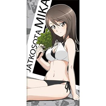 【中古】ガールズ&パンツァー 劇場版 ミカ ビッグタオル 約120×60cm