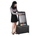 【中古】(未使用・未開封品)WinSpin 25インチx14インチ ミニ卓上賞ドロップボードゲーム プレイパック8個付き カーニバルパーティー付き