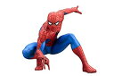 【中古】コトブキヤ ARTFX+ MARVEL NOW! ジ・アメイジング スパイダーマン 1/10スケール PVC製 塗装済み簡易組立フィギュア