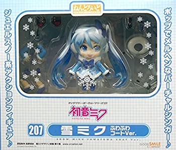 【中古】ねんどろいど キャラクター ボーカル シリーズ01 初音ミク 雪ミク ふわふわコートVer.ノンスケール ABS PVC製 塗装済み可動フィギュア