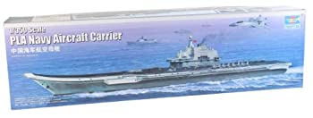 【中古】トランペッター 1/350 中国 練習艦隊旗艦 練習空母 シー ラン プラモデル