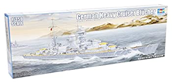 【中古】(非常に良い)トランペッター 1/350 ドイツ海軍 重巡洋艦 ブリュッヒャー プラモデル