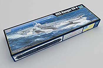 【中古】(非常に良い)トランペッター 1/350 アメリカ海軍 航空母艦 CV-4 レンジャー プラモデル 05629