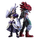 【中古】ファイナルファンタジー IX ブリングアーツ エーコ&クイナ PVC製 塗装済み可動フィギュア