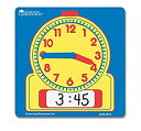 【中古】ラーニングリソーシズ 教具 学習時計 書いて消せる 生徒用 10枚セット 11cm LER0572 正規品