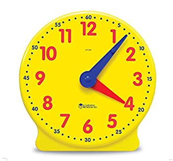 【中古】ラーニングリソーシズ 学習時計 教室用 34cm LSP2094-J 正規品