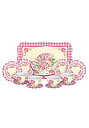 【中古】(非常に良い)ブリキ玩具ファンシーTin Tea Set Pretend Role Playレッド