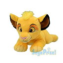 【中古】(未使用・未開封品)ライオン・キング シンバ メガジャンボ寝そべりぬいぐるみ