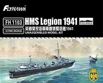 【中古】(非常に良い)フライホークモデル 1/700 イギリス海軍 HMS L級驅逐艦 リージョン 1941 プラモデル【メーカー名】FlyHawkフライホークモデル【メーカー型番】FH1103【ブランド名】FlyHawkフライホークモデル...