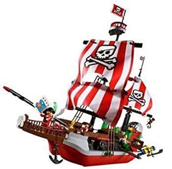 【中古】レゴ (LEGO) パイレーツジュニア 赤ひげ船長の海ぞく船 7075