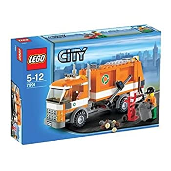 【中古】レゴ (LEGO) シティ ごみ収集車 7991