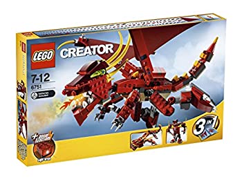 【中古】(非常に良い)レゴ (LEGO) クリエイター レッドドラゴン 6751