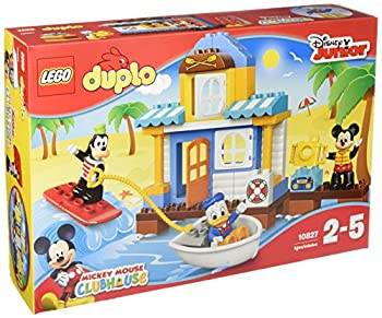【中古】レゴ (LEGO) デュプロ ディズニー ミッキー&フレンズのビーチハウス 10827