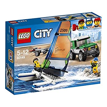 【中古】レゴ (LEGO) シティ ヨットと4WDキャリアー 60149