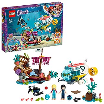 【中古】(未使用・未開封品)レゴ(LEGO) フレンズ イルカのレスキューサブマリン 41378 ブロック おもちゃ 女の子