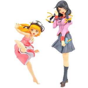 【中古】化物語 バケモノガタリ エクストラフィギュアVol．2 アニメ プライズ セガ （全2種フルコンプセット）