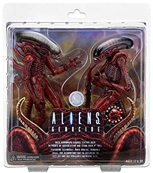 【中古】(未使用・未開封品)限定 NECA エイリアン 7インチアクションフィギュア ジェノサイド ビッグチャップ & ドッグエイリアン ALIENS