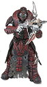 【中古】戦争3独占17.5センチメートル図セロンセンチネルV3のオープンチンマスクの歯車 Gears Of War 3 Exclusive 7in Figure Theron Sentinel V3 Open C