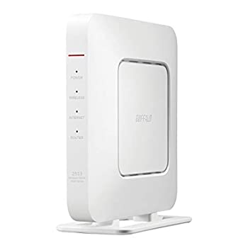 【中古】BUFFALO 無線LAN親機 11ac/n/a/g/b 1733+800Mbps AirStation ホワイト WSR-2533DHPL2-WH