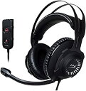 【中古】(非常に良い)HyperX Cloud Revolver S ゲーミングヘッドセット USBオーディオコントロールボックス付属 ブラック/ホワイト PS4/PC/Xbox/Switch/スマホ HX-HSC