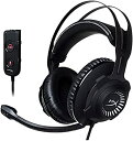 【中古】HyperX Cloud Revolver S ゲーミングヘッドセット USBオーディオコントロールボックス付属 ブラック/ホワイト PS4/PC/Xbox/Switch/スマホ HX-HSC