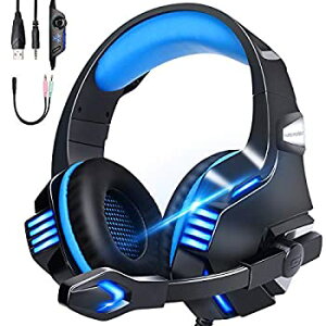 【令和 モデル】 ゲーミングヘッドセット ps4 ヘッドセット 有線 高音質 LED マイク付き switch FPS PC ヘッドホン マイク ノイズキャンセリング通販