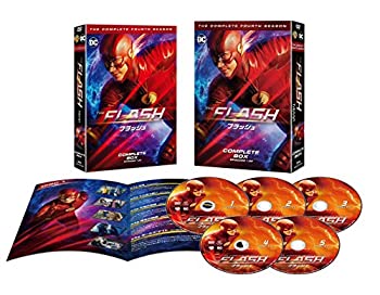 【中古】THE FLASH/フラッシュ 4thシーズン DVD コンプリート・ボックス (1~23話・5枚組)