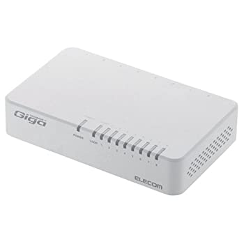 【中古】エレコム スイッチングハブ ギガビット 8ポート マグネット付き AC電源 EHC-G08PA-JW-K 【中古】エレコム スイッチングハブ ギガビット 8ポート マグネット付き AC電源 EHC-G08PA-JW-K