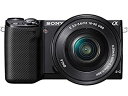 【中古】ソニー SONY ミラーレス一眼 α NEX-5R パワーズームレンズキット E PZ 16-50mm F3.5-5.6 OSS付属 ブラック NEX-...