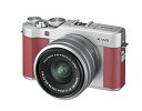 【中古】(非常に良い)FUJIFILM ミラーレス一眼カメラ X-A5レンズキット ピンク X-A5LK-P