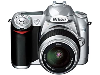 【中古】Nikon D50 シルバー デジタル一眼レフカメラ レンズキット〔AF-S DX ズームニッコール ED 18~55mm F3.5~5.6G〕