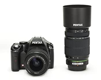 【中古】(非常に良い)PENTAX デジタル一眼レフカメラ K-m 300Wズームキット K-m300W
