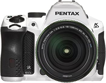 【中古】PENTAX デジタル一眼レフカメラ K-30 レンズキット [DA18-135mmWR] クリスタルホワイト K-30LK18-135 C-WH 15689