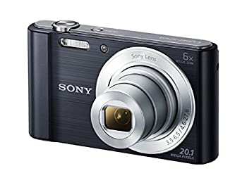 EXEMODE - 【中古】(非常に良い)ソニー SONY デジタルカメラ Cyber-shot W810 光学6倍 ブラック DSC-W810-B